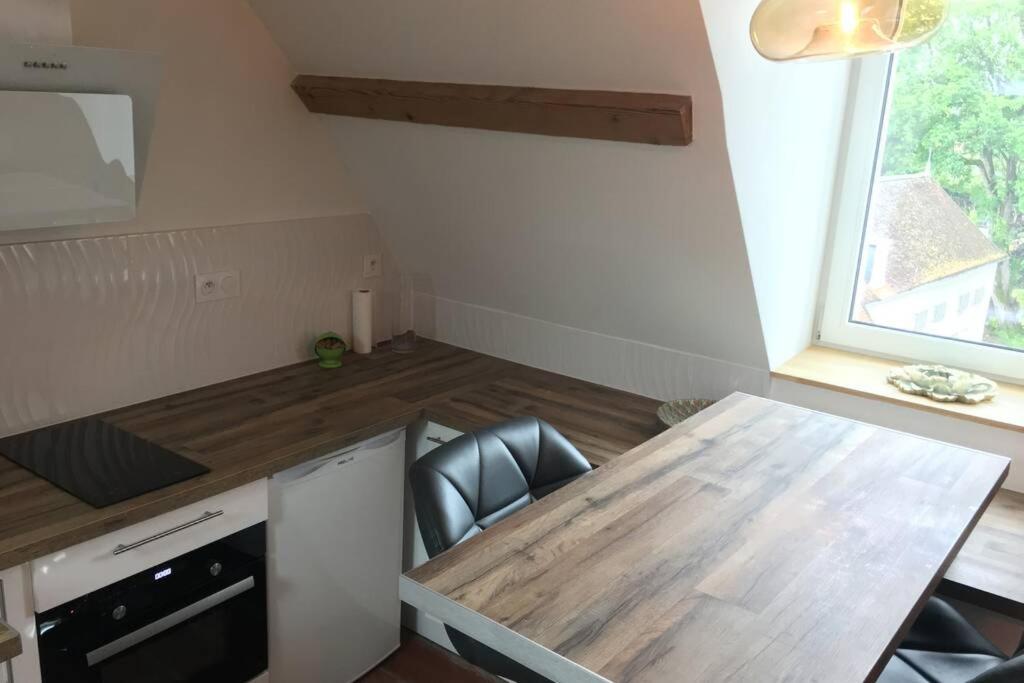 La Terrasse Du Chevalier D'Eon - Loft A Tonnerre Apartman Kültér fotó